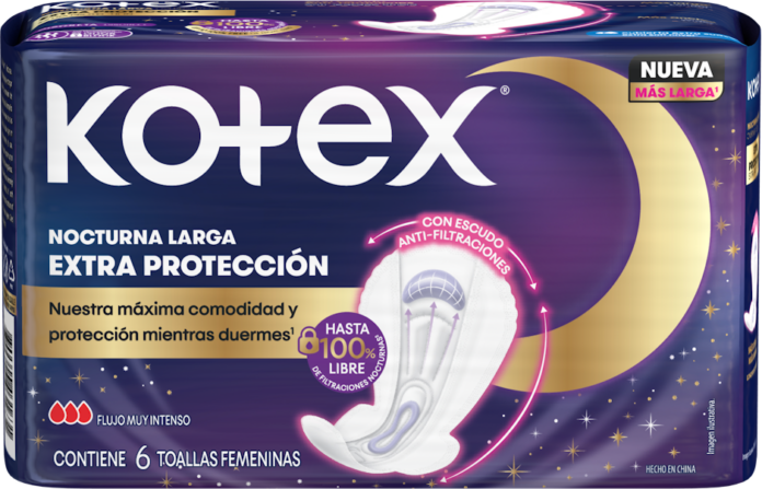 kotex-perfecciona-el-descanso-femenino-con-el-lanzamiento-de-su-nueva-toalla-nocturna-larga-extra-proteccion