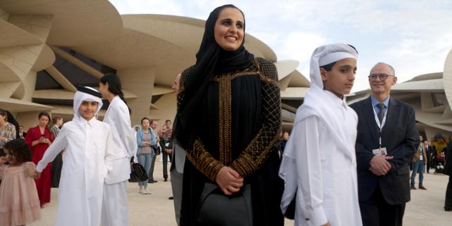 cheikha-al-mayassa-al-thani,-la-eminencia-artistica-de-qatar,-al-servicio-de-la-diplomacia