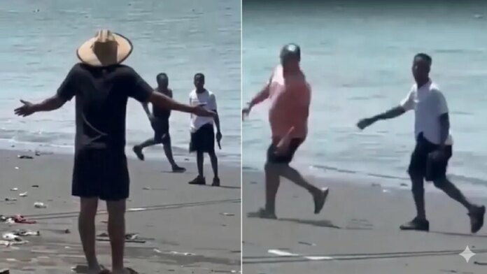 video-|-momento-dramatico-en-que-secuestran-a-un-padre-y-su-hijo-cuando-estaban-de-turistas-en-bazan-bocana,-buenaventura:-un-cuerpo-fue-encontrado