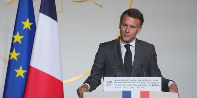 emmanuel-macron-advirtio-sobre-la-abrogacion-del-codigo-negro-y-evoco-una-reflexion,-«inachevee»,-sobre-posibles-reparaciones
