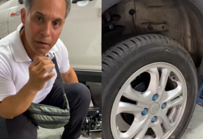el-periodista-jesus-gutierrez-denuncio-atentado-contra-su-carro-y-responsabilizo-por-su-seguridad-a-delcy-rodriguez