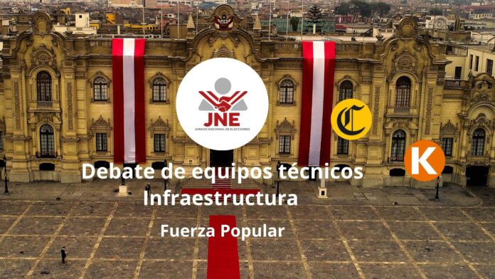 elecciones-2026:-fuerza-popular-presenta-este-domingo-sus-propuestas-sobre-infraestructura-en-debate-de-equipos-tecnicos