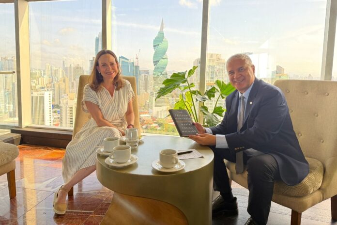 “restituiremos-la-amistad”:-maria-corina-machado-tras-su-encuentro-con-el-embajador-de-israel-en-panama
