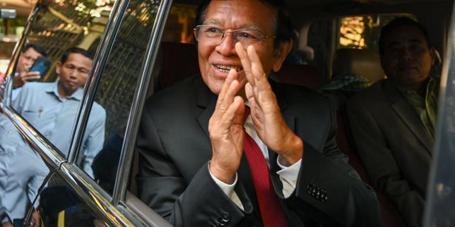 en-cambodge,-el-principal-oponente,-kem-sokha,-agradecido,-despues-de-la-condena-por-traicion-en-2023