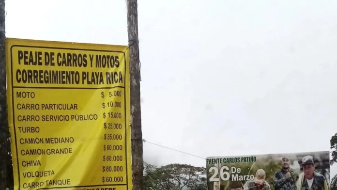 mas-amenazas-de-disidentes-en-valle-y-cauca:-letreros-con-los-cobros-de-pesos-ilegales,-ademas-de-trabajos-forzados-en-vias-y-presion-por-elecciones