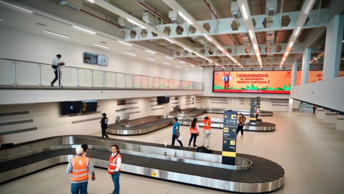 barranquilla-estrena-zona-de-equipajes-nacionales-en-el-aeropuerto-ernesto-cortissoz-y-anuncian-inversion-adicional-para-completar-su-modernizacion