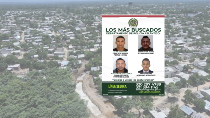 atlantico-divulga-cartel-de-los-mas-buscados-por-homicidio-y-hurto:-uno-seria-cabecilla-criminal-en-galapa;-la-policia-pide-apoyo-ciudadano