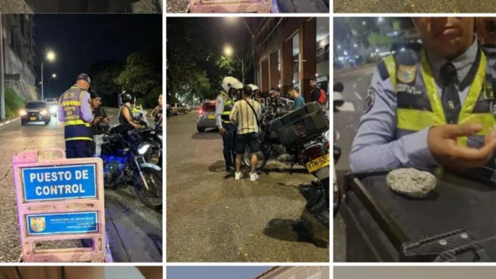 agentes-de-transito-fueron-atacados-con-piedras,-cuando-trataban-de-controlar-un-carro-que-se-quedo-sin-frenos-en-el-oeste-de-cali.
