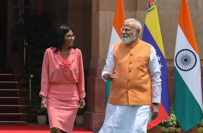 india-afirmo-que-no-hubo-acuerdos-formales-con-delcy-rodriguez