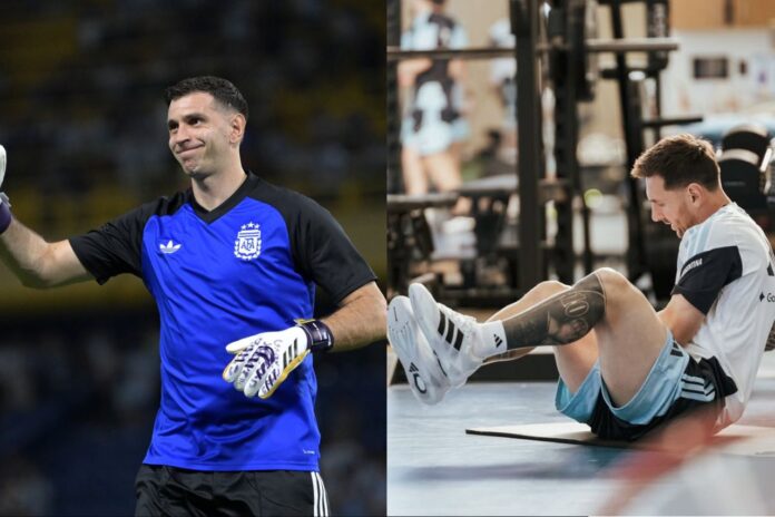 messi-and-‘dibu’-martinez-return-to-training-as-world-cup-countdown-begins