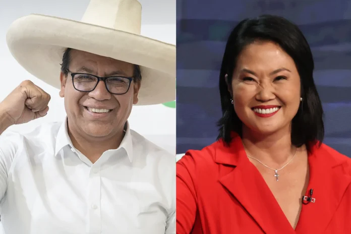 peru-se-encamina-a-una-segunda-vuelta-al-filo-de-la-navaja:-fujimori-y-sanchez-empatan
