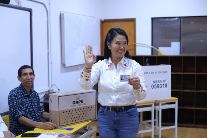 elecciones-peru-2026:-keiko-fujimori-emitio-su-voto-en-el-distrito-limeno-de-san-borja