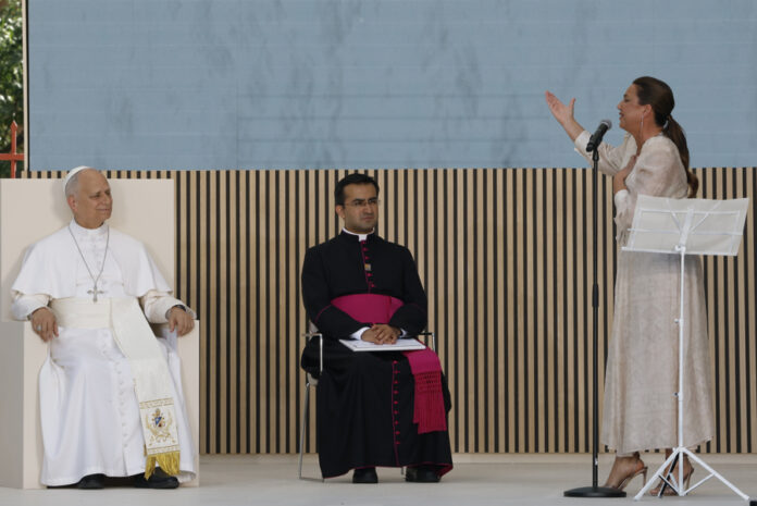 nina-pastori-canto-para-el-papa-leon-xiv-en-madrid:-“un-honor-y-un-privilegio”