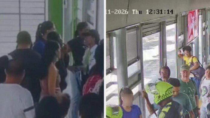 ella-es-la-joven-que-presuntamente-habria-empujado-a-guarda-en-estacion-mio,-tras-discutir-por-bozal-del-perro:-legalizan-captura-y-asi-va-el-proceso