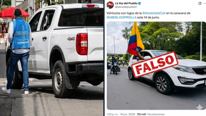 ¿gobernacion-del-valle-en-campana-politica?-secretaria-de-movilidad-aclaracion-polemica-por-funcionarios-en-caravana-de-candidato-presidencial
