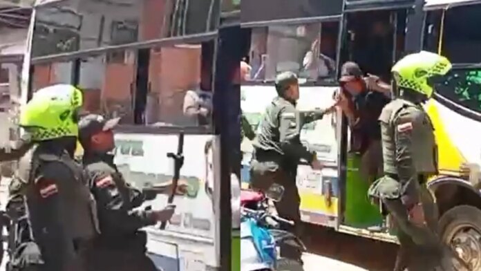 tension-entre-la-comunidad-y-grupo-de-policias-por-captura-de-designado-reclutador-de-menores-del-eln-en-choco