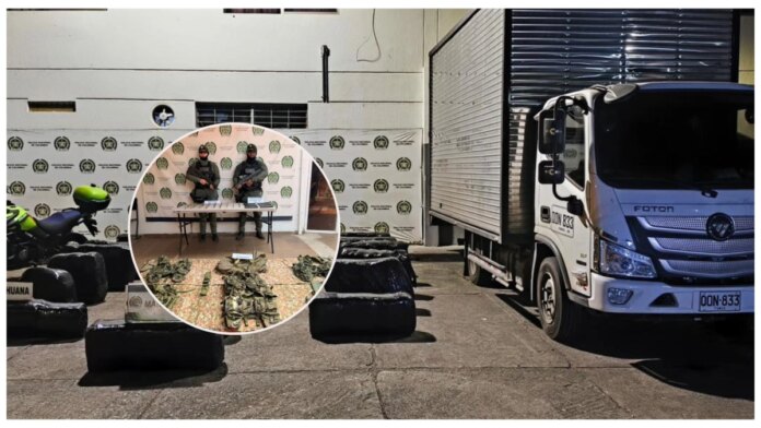 camuflada-entre-modems,-descubren-carga-de-marihuana-por-$-400-millones;-en-dagua,-encuentran-explosivos-y-municion-de-guerra