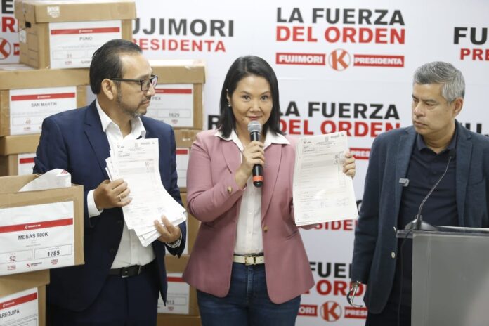keiko-fujimori-sobre-roberto-sanchez:-“hemos-escuchado-denuncias-que-no-tienen-pruebas”-y-que-buscan-“seguir-sembrando-dudas,-meter-cizana”