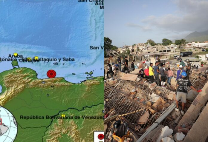 fuerte-replica-de-magnitud-5,5-sacudio-a-venezuela-en-medio-de-trabajos-de-rescate-tras-doblete-sismico