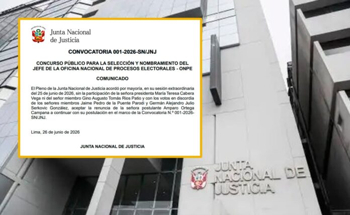 jnj-acepta-renuncia-de-amparo-ortega-al-concurso-para-elegir-al-nuevo-jefe-de-la-onpe