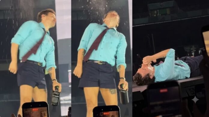 “como-nadie-lo-ayuda”:-famoso-cantante-se-desplomo-en-el-escenario-y-preocupo-a-su-publico