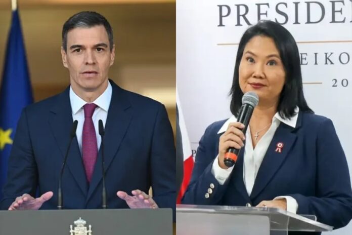 el-presidente-del-gobierno-espanol,-pedro-sanchez,-felicita-a-keiko-fujimori-por-su-victoria-en-las-elecciones-presidenciales-de-peru.
