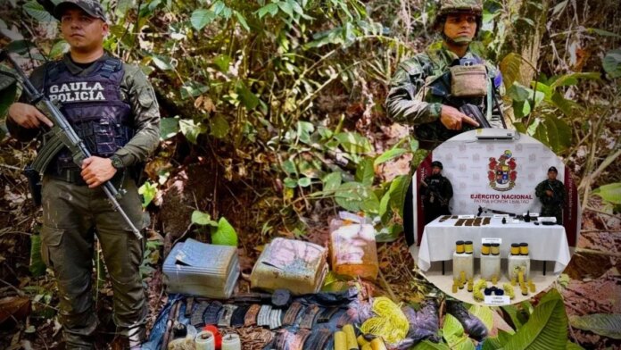 descubren-gigantesco-deposito-ilegal-de-armas-y-explosivos-del-frente-4-de-las-disidencias-de-‘calarca’-en-el-nordeste-de-antioquia