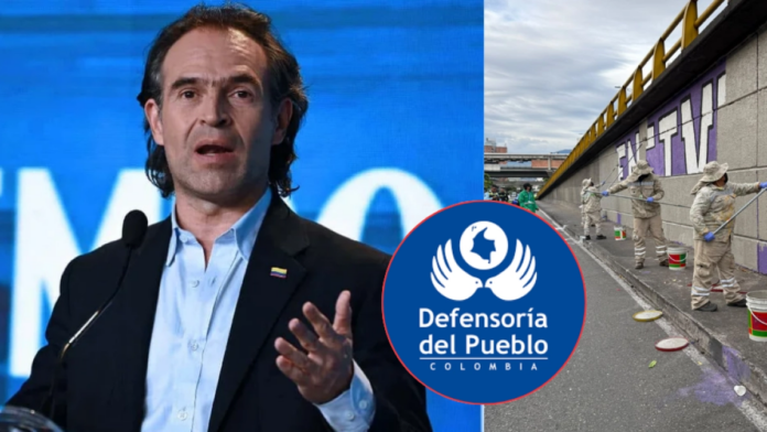 alcalde-de-medellin,-federico-gutierrez,-pidio-investigar-a-funcionarios-de-la-defensoria-del-pueblo-por-presunto-apoyo-a-un-mural-ilegal