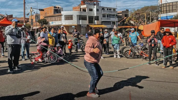 sucre-tuvo-un-dia-del-peaton,-sin-vehiculos-y-con-deportes