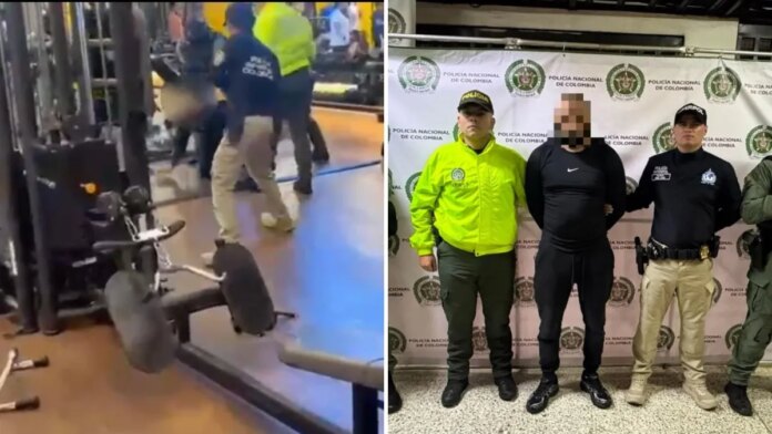 video-|-asi-capturaron-a-narco-buscado-por-trafico-de-fentanilo-mientras-se-ejercitaba-en-el-gimnasio-de-un-exclusivo-centro-comercial-de-medellin.