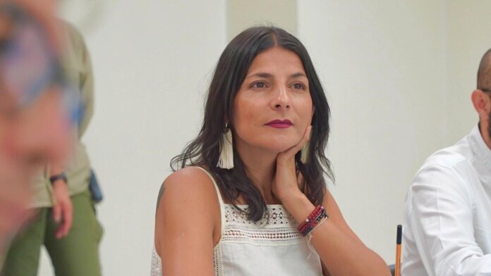 ministra-de-ambiente,-irene-velez,-responde-a-criticas-de-supuesta-reunion-clandestina-ya-puerta-cerrada-en-bucaramanga-por-el-paramo-de-santurban
