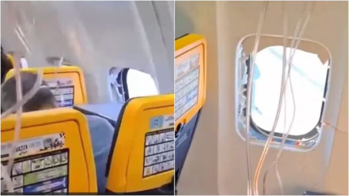 video:-se-rompio-la-ventanilla-de-un-avion-en-pleno-vuelo