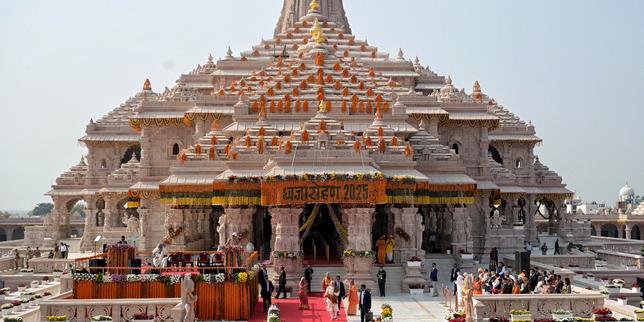en-india,-el-embarazoso-escandalo-de-los-dons-detournes-du-temple-de-ram-fragilise-le-parti-du-premier-ministre
