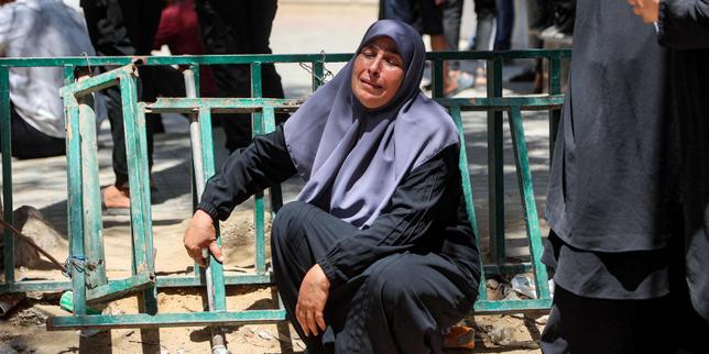 gaza:-huit-morts-apres-une-frappe-israelienne-sur-un-commissariat