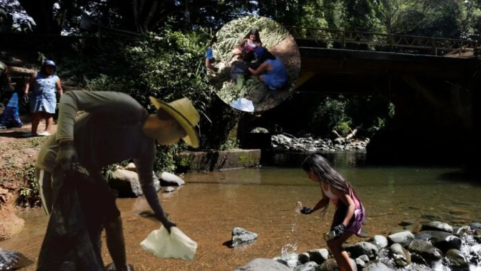 ¿sos-por-el-rio-melendez-que-surte-de-agua-al-sur-ya-la-ladera-de-cali-por-altas-temperaturas?:-guardianes,-en-jornada-de-limpieza-para-protegerlo