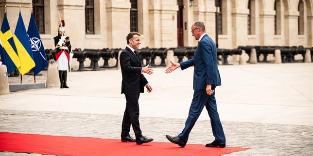 despues-de-bruhl,-la-pareja-franco-alemand-tache-d’afficher-sa-cooperation-militaire-apres-l’echec-du-scaf