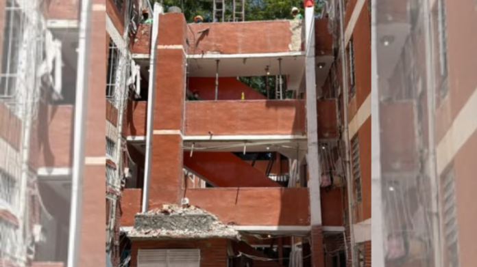 alcaldia-de-baruta-ejecuta-labores-de-reparacion-en-23-bloques-de-la-trinidad-afectados-por-los-terremotos