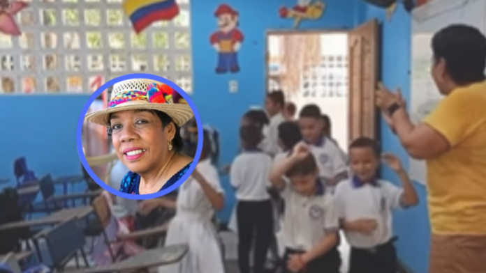 video-|-al-ritmo-de-‘mi-llanerita’,-esta-profesora-de-malambo-(atlantico)-convirtio-el-regreso-a-clases-en-una-fiesta-y-se-enamoro-a-todos-en-las-redes.