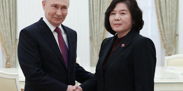 en-direct,-guerra-en-ucrania:-vladimir-poutine-rencontre-la-ministre-des-affaires-etrangeres-nord-coreenne;-un-navire-marchand-turc-frappe-par-des-misiles-rusos