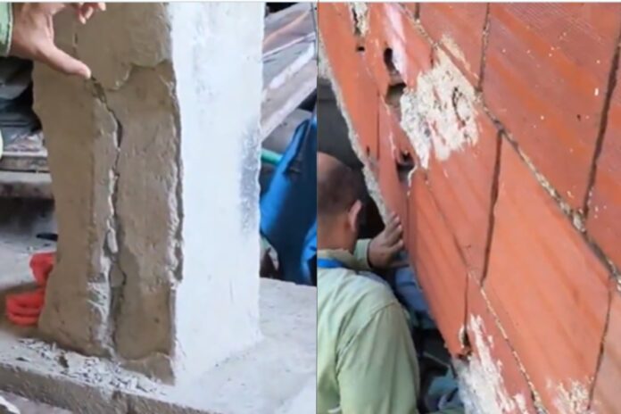 vecinos-de-los-frailes-de-catia-alertaron-sobre-peligros-debido-a-danos-en-sus-viviendas-por-doblete-sismico