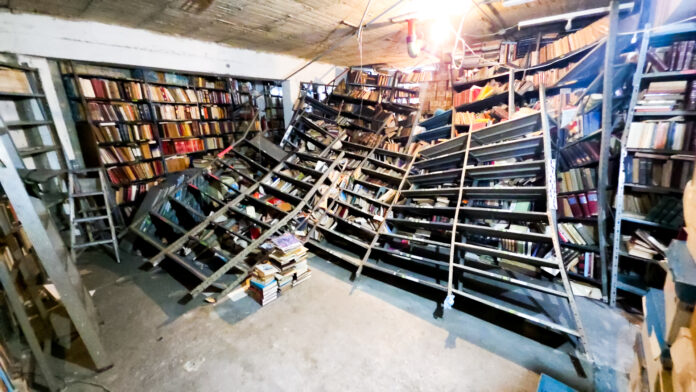 la-gran-pulperia-del-libro-venezolano-renace-entre-montanas-de-libros-caidos