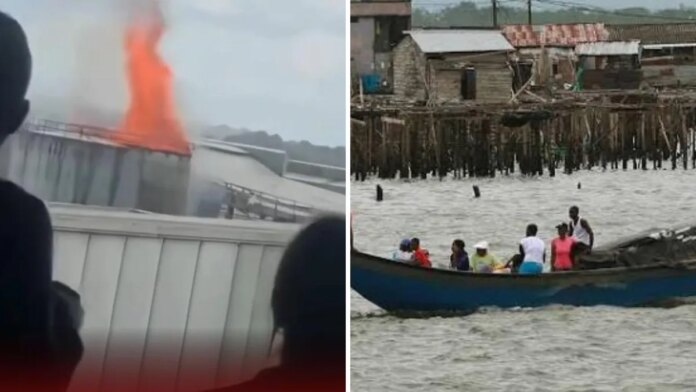 fuerte-explosion-de-un-tanque-en-zona-franca-de-buenaventura:-dos-personas-resultaron-con-quemaduras-y-fueron-llevadas-a-clinica-de-la-ciudad-puerto