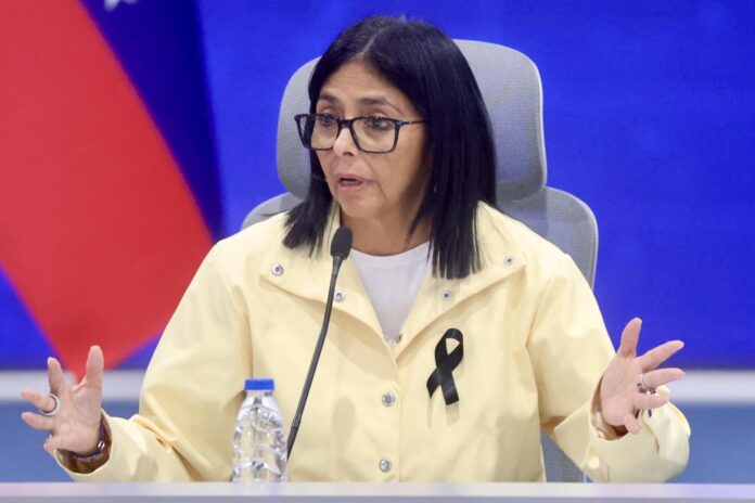 delcy-rodriguez-agradecio-el-apoyo-de-la-delegacion-de-israel-tras-el-doble-terremoto