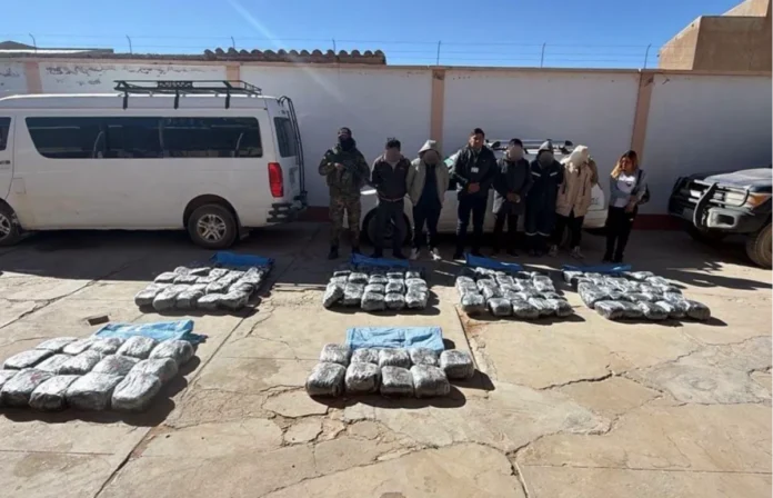 cuatro-aprehendidos-con-125-paquetes-de-droga-en-potosi