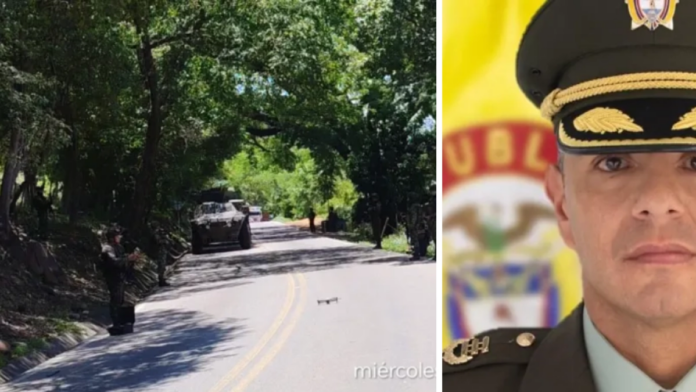 coronel-jorge-andres-bernal-granada-conto-como-sobrevivio-al-atentado-con-rafagas-de-fusil-en-carretera-de-el-zulia:-‘escuchamos-la-fuerte-detonacion’